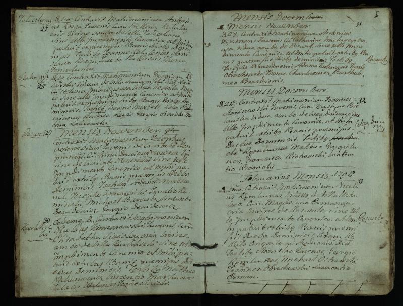 Pasvalio Romos katalikų parapijos bažnyčios 1793–1824 metų jungtuvių metrikų knyga