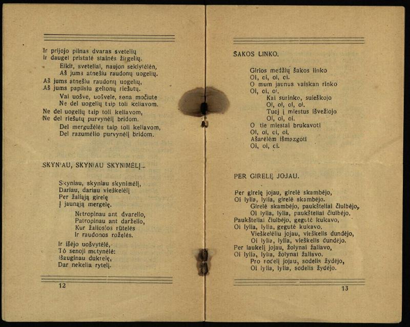 Žaliosios girios giesmės : (Krykliniečių dainos) / surašė Dievo Muzikantas ; išleido Antanas Dirsė