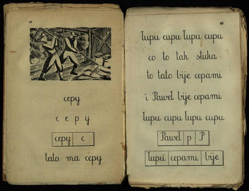 U NAS : Elementarz dla wsi metoda wyrazowa