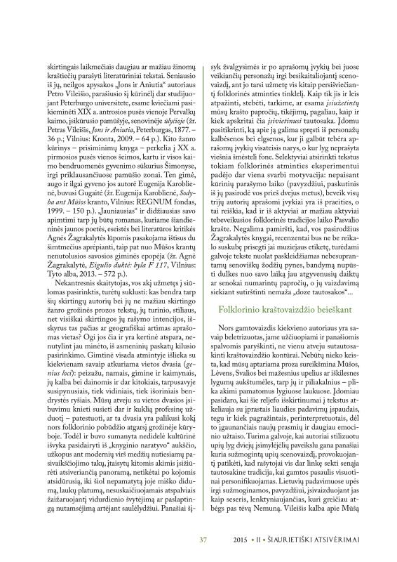 Šiaurietiški atsivėrimai : Pasvalio krašto istorijos ir kultūros žurnalas 2015, nr. 2 (39)