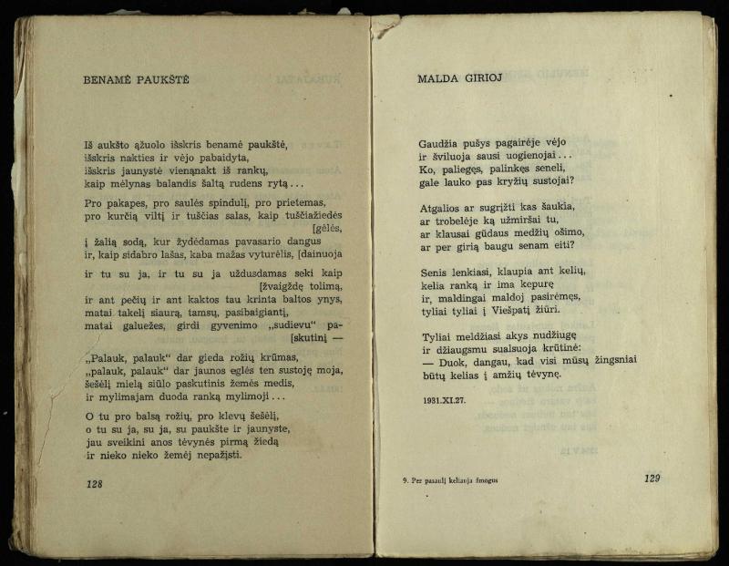 Per pasaulį keliauja žmogus : rinktinė poezija