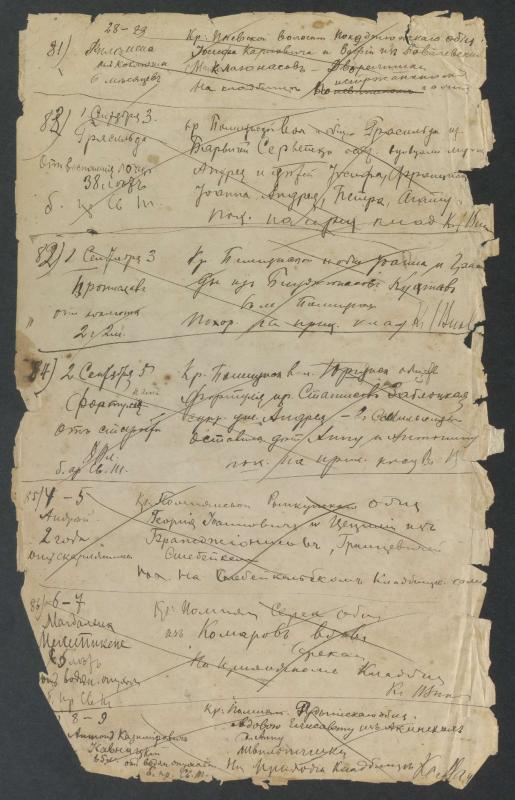 Pumpėnų Romos katalikų parapijos bažnyčios 1904–1905 metų mirties metrikų juodraštis