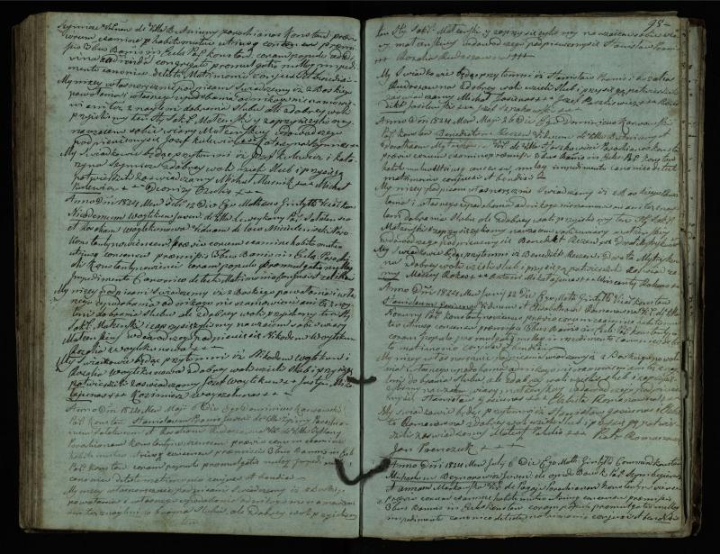 Vaškų (Konstantinavo) Romos katalikų parapijos bažnyčios 1809–1827 metų jungtuvių metrikų knyga