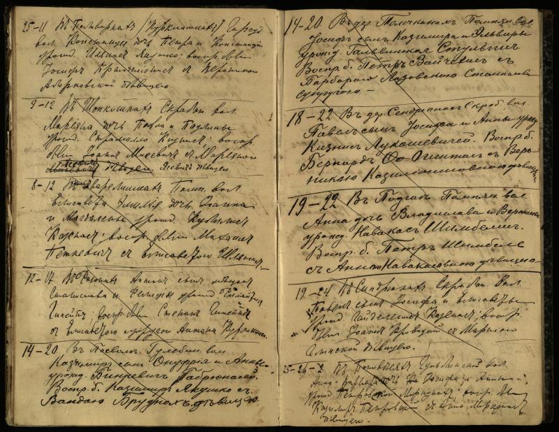 Pasvalio Romos katalikų parapijos bažnyčios 1909–1918 metų krikšto metrikų juodraštis