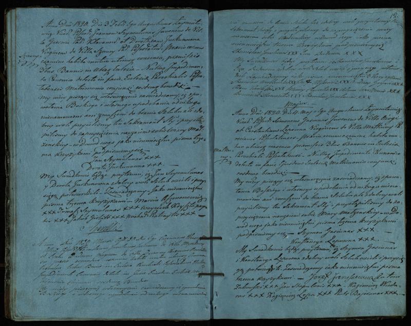 Pušaloto Romos katalikų parapijos bažnyčios 1819–1827 metų jungtuvių metrikų knyga