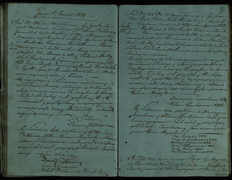 Pušaloto Romos katalikų parapijos bažnyčios 1810–1819 metų jungtuvių metrikų knyga