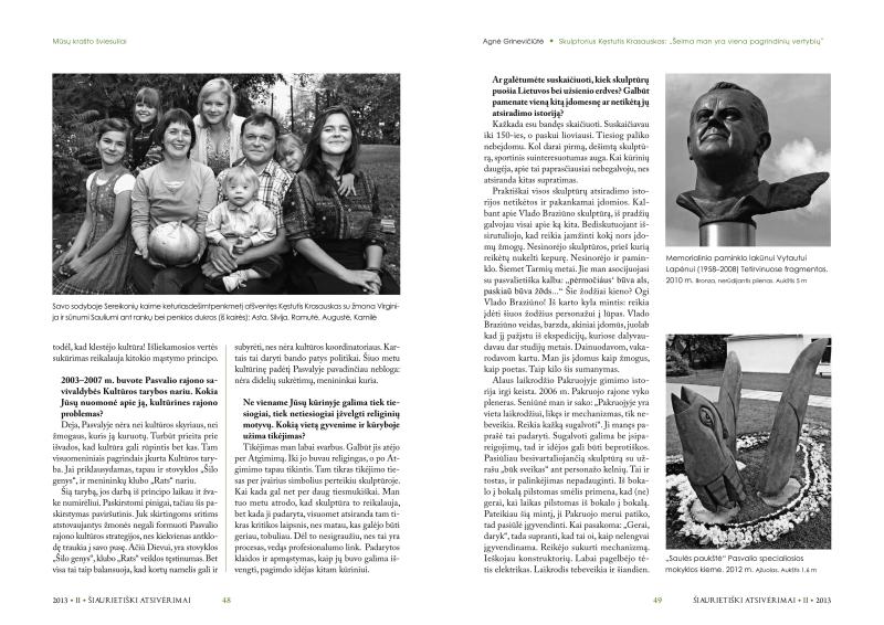 Šiaurietiški atsivėrimai : Pasvalio krašto istorijos ir kultūros žurnalas 2013, nr. 2 (35)