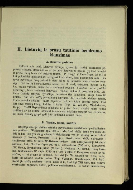 Tautiniai santykiai Maž. Lietuvoje ligi Didžiojo karo istorijos ir statistikos šviesoje
/ Vincas Vileišis. – Kaunas: Politinių ir socialinių mokslų institutas, 1935. – 271, [3] p.