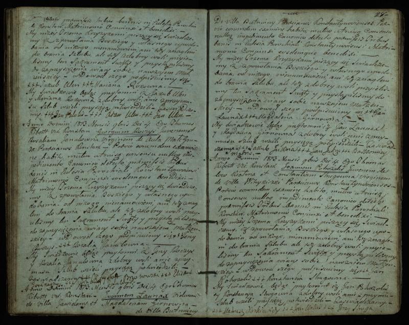 Vaškų (Konstantinavo) Romos katalikų parapijos bažnyčios 1809–1827 metų jungtuvių metrikų knyga