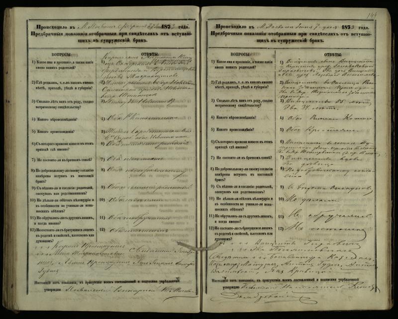Pasvalio Romos katalikų parapijos bažnyčios 1876–1885 metų priešjungtuvinės apklausos knyga