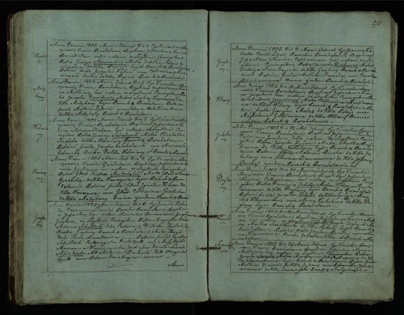 Pušaloto Romos katalikų parapijos bažnyčios 1802–1814 metų krikšto metrikų knyga