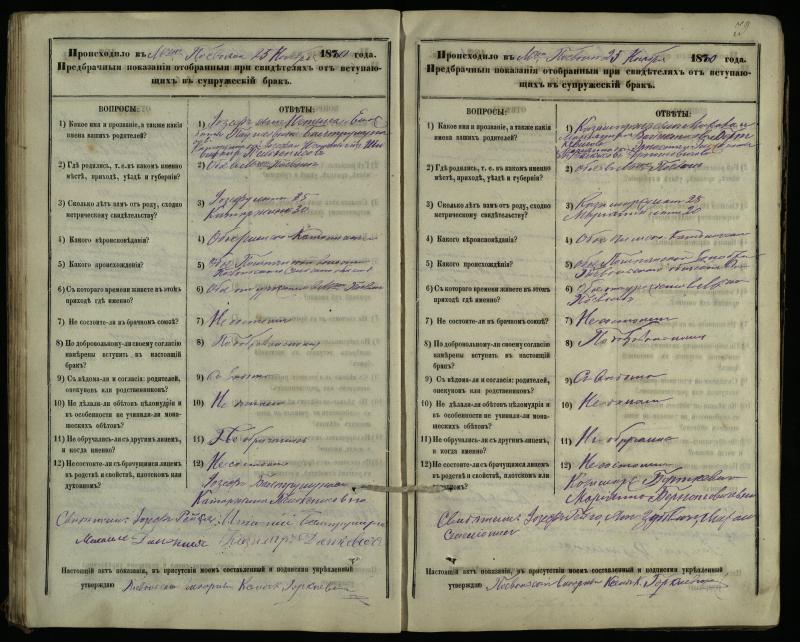 Pasvalio Romos katalikų parapijos bažnyčios 1876–1885 metų priešjungtuvinės apklausos knyga