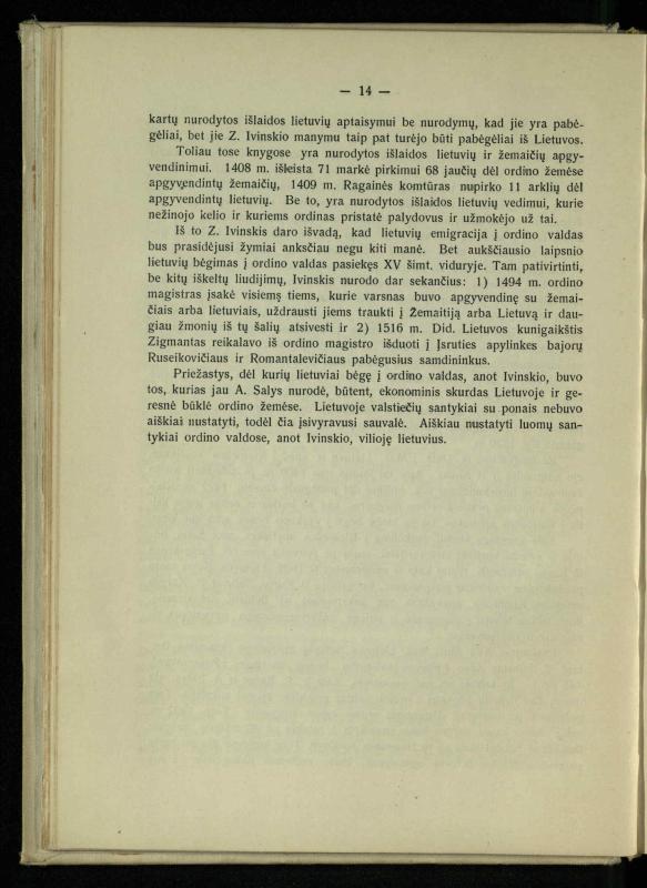 Tautiniai santykiai Maž. Lietuvoje ligi Didžiojo karo istorijos ir statistikos šviesoje
/ Vincas Vileišis. – Kaunas: Politinių ir socialinių mokslų institutas, 1935. – 271, [3] p.