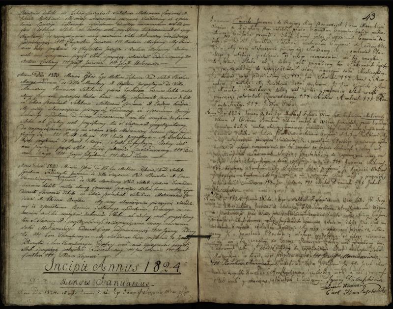 Saločių Romos katalikų parapijos bažnyčios 1819–1827 metų priešjungtuvinės apklausos knyga