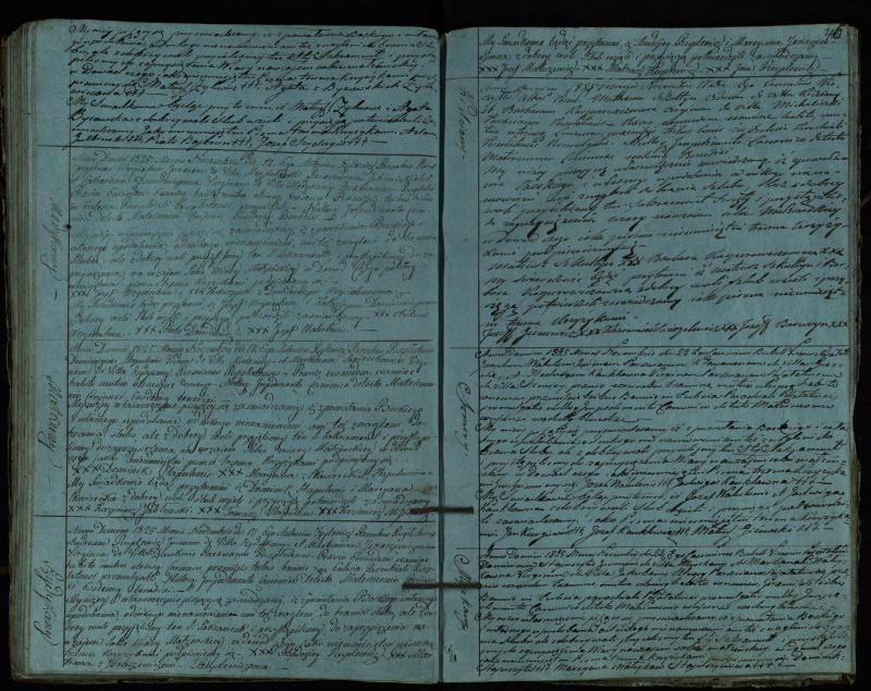 Pušaloto Romos katalikų parapijos bažnyčios 1819–1827 metų jungtuvių metrikų knyga