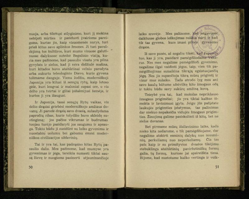 Nacionalizmas: nacionalizmas Vakaruose; Nacionalizmas Japonijoj; Nacionalizmas Indijoj / Rabindranath Tagore. – Kaunas: [s.n.], 1937. – 122, [2] p.