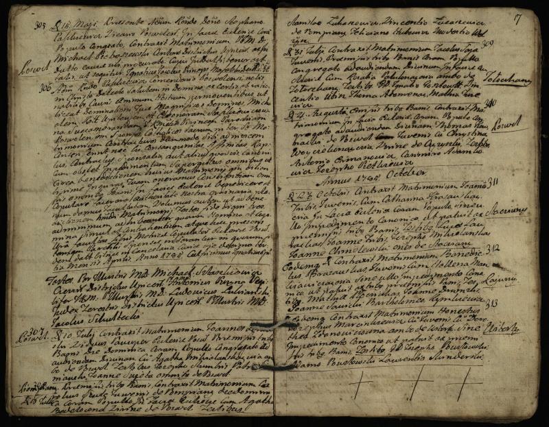 Pasvalio Romos katalikų parapijos bažnyčios 1776–1793 metų jungtuvių metrikų knyga