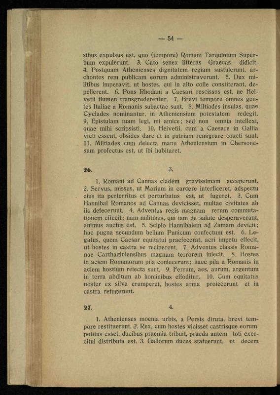 Lotynų kalbos chrestomatija: vidurinėms mokykloms vadovėlis (3-sios ir 4-sios klasės kursas) / K. Kliuksinas. – [Kaunas]: Koper. s-ga „Spaudos fondas“, 1932. – 191 p.