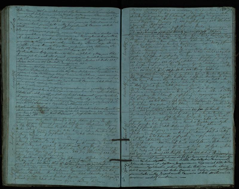 Pušaloto Romos katalikų parapijos bažnyčios 1819–1827 metų jungtuvių metrikų knyga