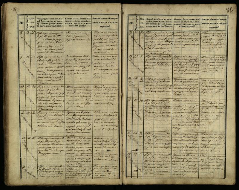 Pasvalio Romos katalikų parapijos bažnyčios 1866–1881 metų mirties metrikų knyga