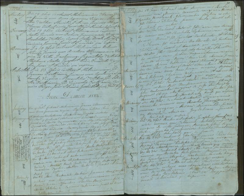 Krinčino Romos katalikų parapijos bažnyčios 1803–1826 metų jungtuvių metrikų knyga