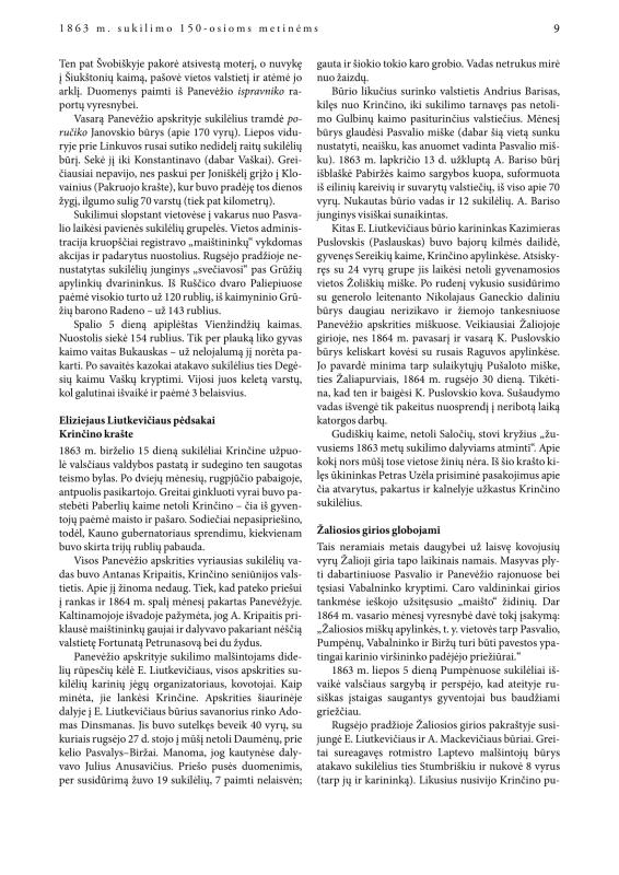 Šiaurietiški atsivėrimai : Pasvalio krašto istorijos ir kultūros žurnalas 2013, nr. 1 (34)