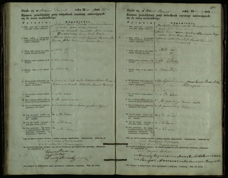 Pasvalio Romos katalikų parapijos bažnyčios 1859–1867 metų priešjungtuvinės apklausos knyga