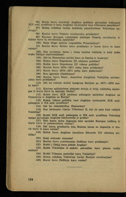 Naujųjų amžių istorija: vadovėlis vidurinėms mokykloms / K. Kliuksinas. – Kaunas: Sakalas, 1936. – 160 p.
