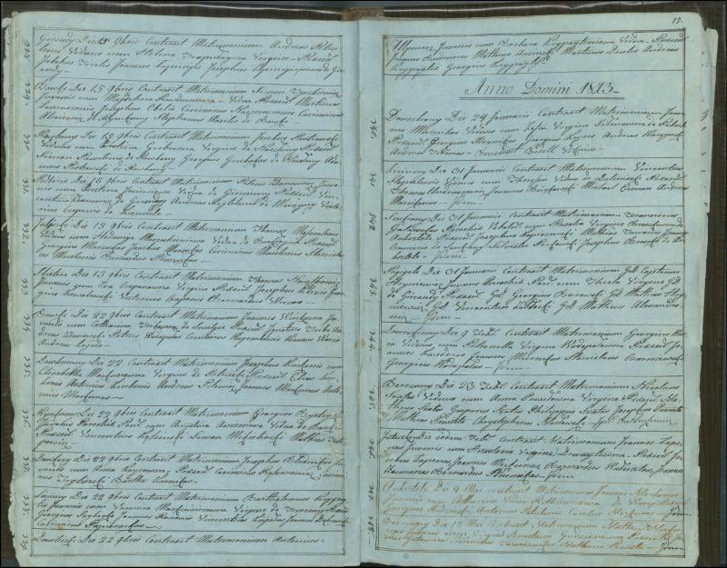Krinčino Romos katalikų parapijos bažnyčios 1803–1826 metų jungtuvių metrikų knyga