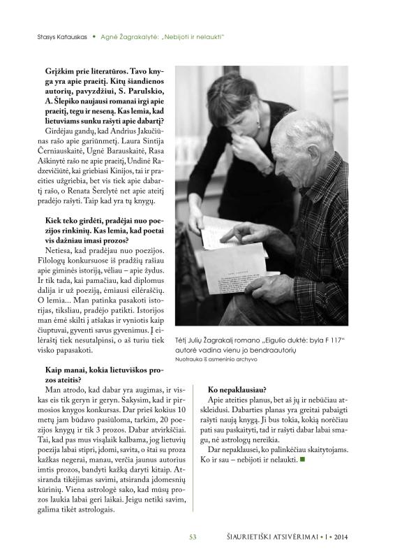 Šiaurietiški atsivėrimai : Pasvalio krašto istorijos ir kultūros žurnalas 2014, nr. 1 (36)