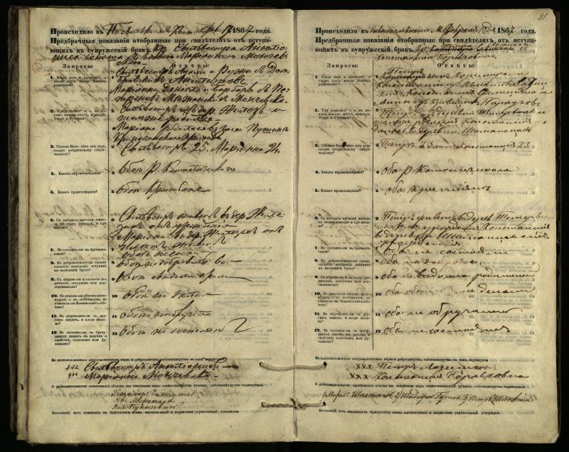 Pasvalio Romos katalikų parapijos bažnyčios 1866–1876 metų priešjungtuvinės apklausos knyga