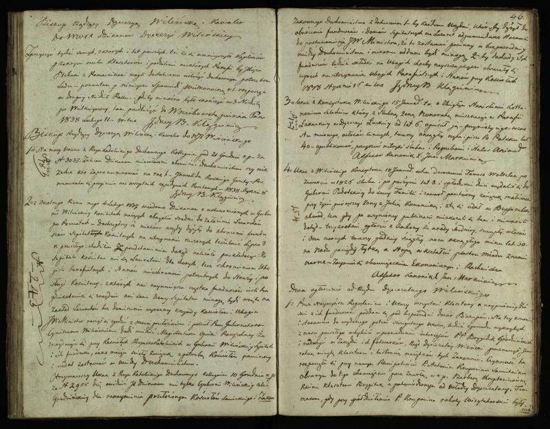 Pasvalio Romos katalikų parapijos bažnyčios 1825–1839 metų jungtuvių metrikų knyga, susirašinėjimai