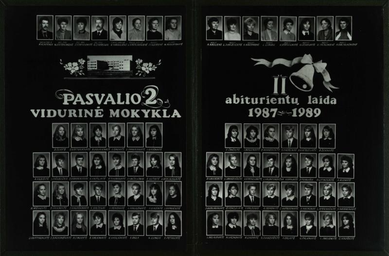 Pasvalio 2-osios vidurinės mokyklos II abiturientų laida