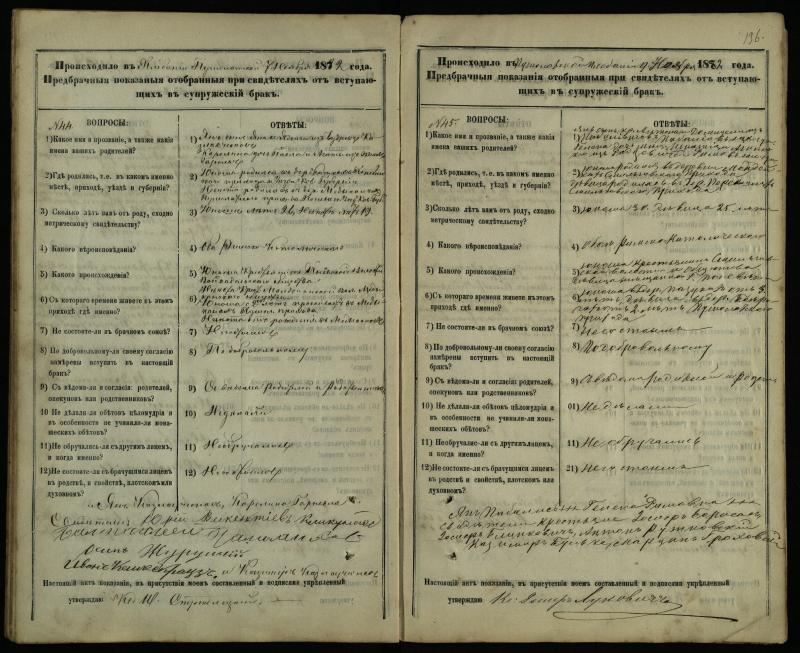 Pušaloto Romos katalikų parapijos bažnyčios 1878–1883 metų priešjungtuvinės apklausos knyga