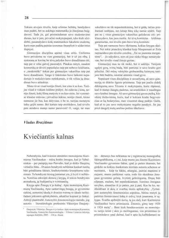 Šiaurietiški atsivėrimai : Pasvalio krašto istorijos ir kultūros žurnalas 2006, nr. 1 (20)