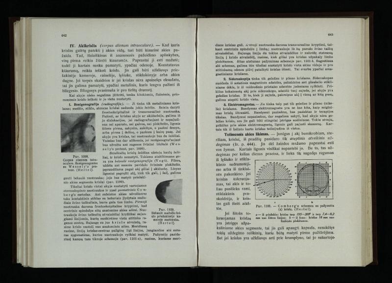 Akių ligų vadovas / Petras Avižonis. – Kaunas: Medicinos fakultetao leidinys, 1940. – VIII, 841, [2] p., 18 iliustr. lap.
