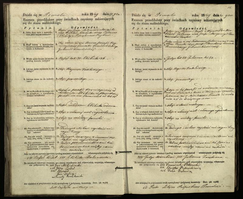 Pasvalio Romos katalikų parapijos bažnyčios 1849–1859 metų priešjungtuvinės apklausos knyga