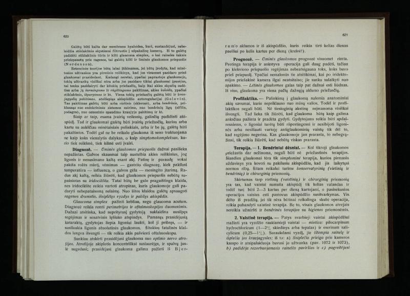 Akių ligų vadovas / Petras Avižonis. – Kaunas: Medicinos fakultetao leidinys, 1940. – VIII, 841, [2] p., 18 iliustr. lap.