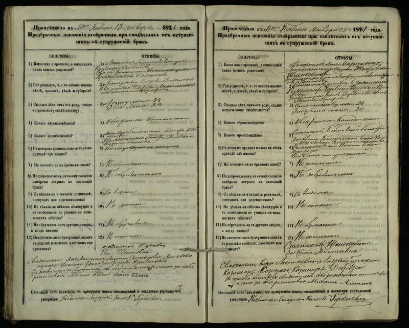 Pasvalio Romos katalikų parapijos bažnyčios 1876–1885 metų priešjungtuvinės apklausos knyga