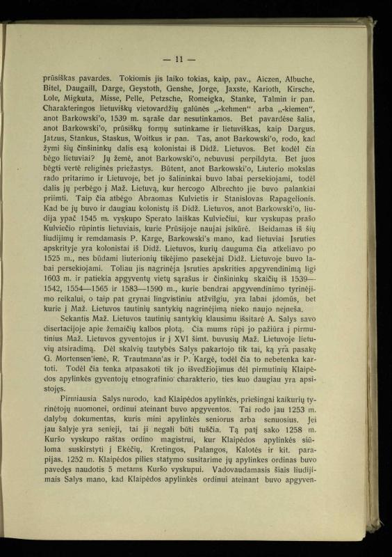 Tautiniai santykiai Maž. Lietuvoje ligi Didžiojo karo istorijos ir statistikos šviesoje
/ Vincas Vileišis. – Kaunas: Politinių ir socialinių mokslų institutas, 1935. – 271, [3] p.