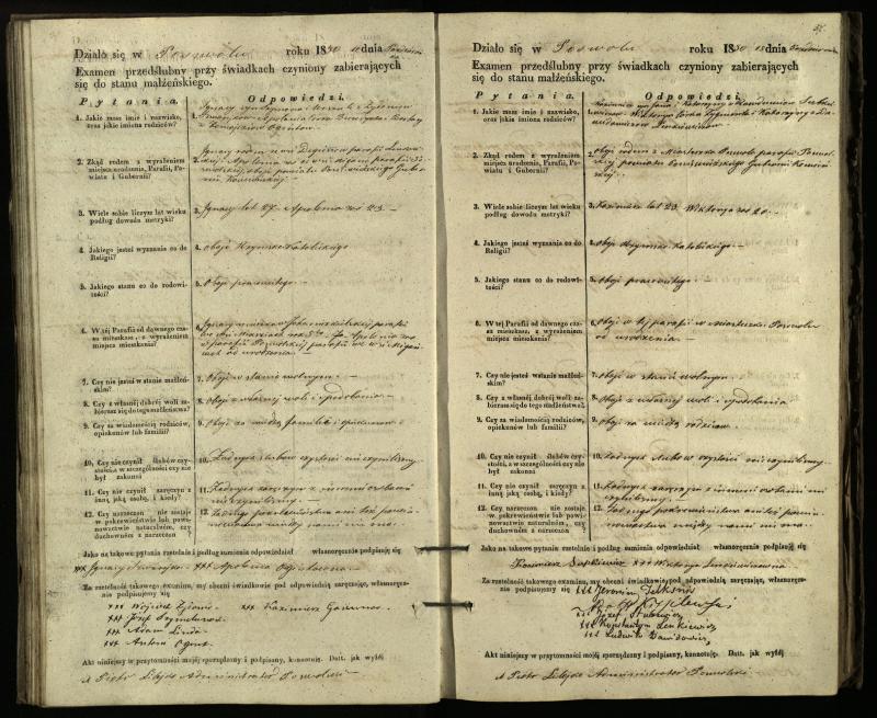 Pasvalio Romos katalikų parapijos bažnyčios 1849–1859 metų priešjungtuvinės apklausos knyga