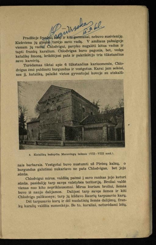 Vidurinių amžių istorija: vadovėlis vidurinėms ir aukštesniosioms mokykloms / K. Kliuksinas. – Kaunas: Sakalas, 1935. – 137, [5] p.