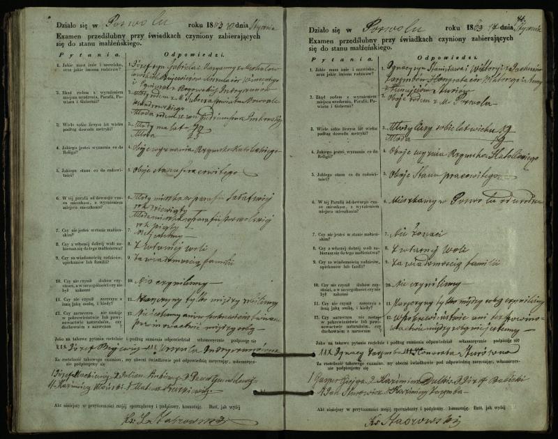 Pasvalio Romos katalikų parapijos bažnyčios 1859–1867 metų priešjungtuvinės apklausos knyga