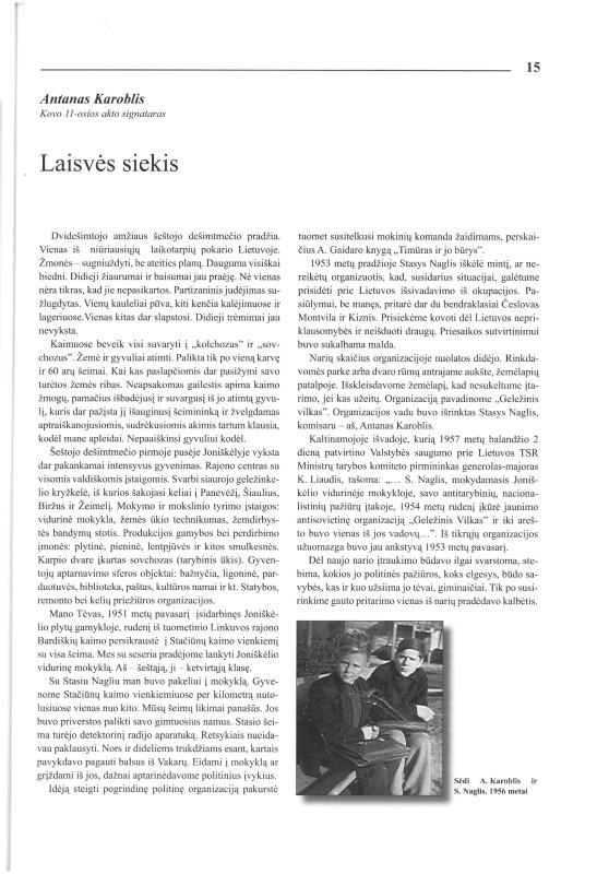 Šiaurietiški atsivėrimai : Pasvalio krašto istorijos ir kultūros žurnalas 2006, nr. 1 (20)