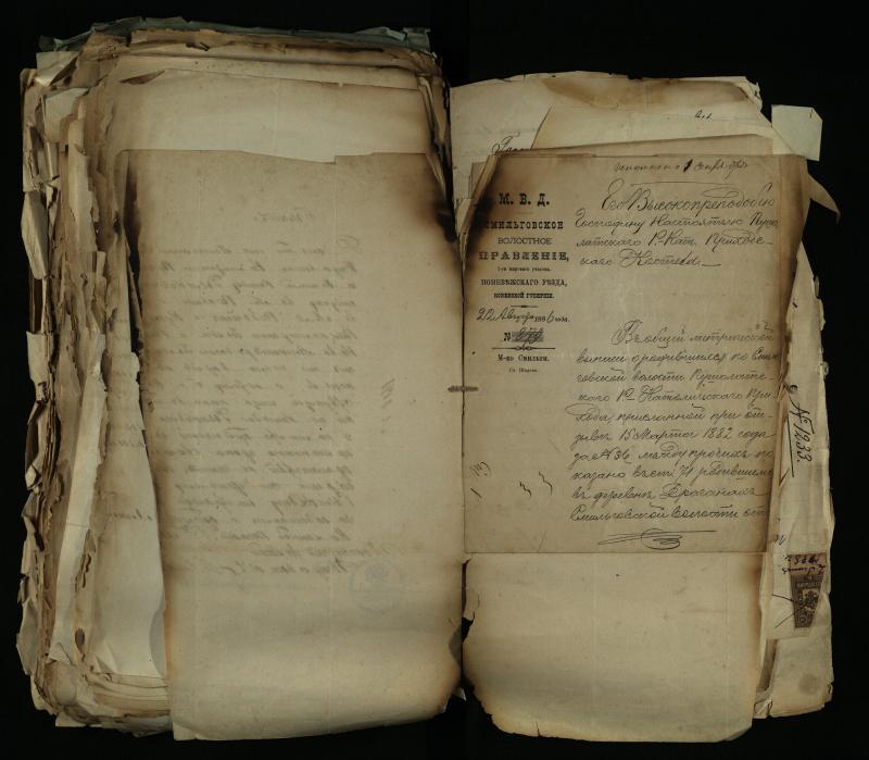 Pušaloto Romos katalikų parapijos bažnyčios 1884–1900 metų gaunamų raštų knyga