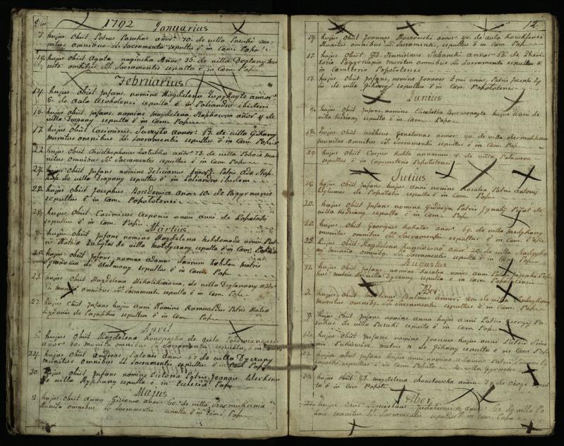 Pušaloto Romos katalikų parapijos bažnyčios 1785–1810 metų mirties metrikų knyga
