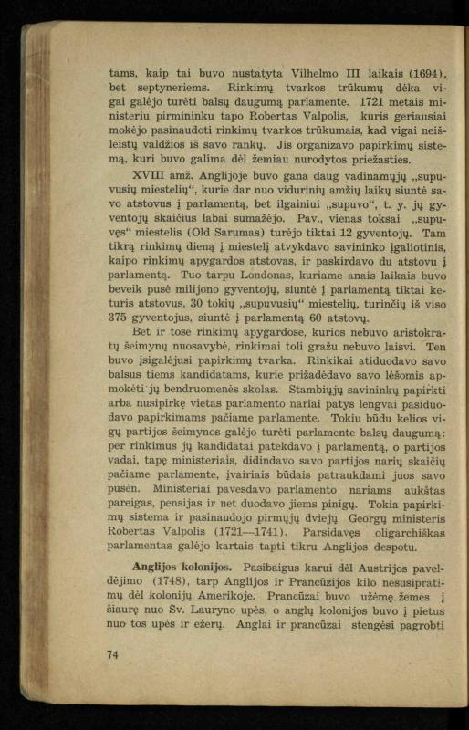 Naujųjų amžių istorija: vadovėlis vidurinėms mokykloms / K. Kliuksinas. – Kaunas: Sakalas, 1936. – 160 p.