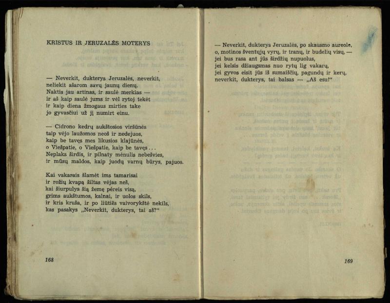Per pasaulį keliauja žmogus : rinktinė poezija