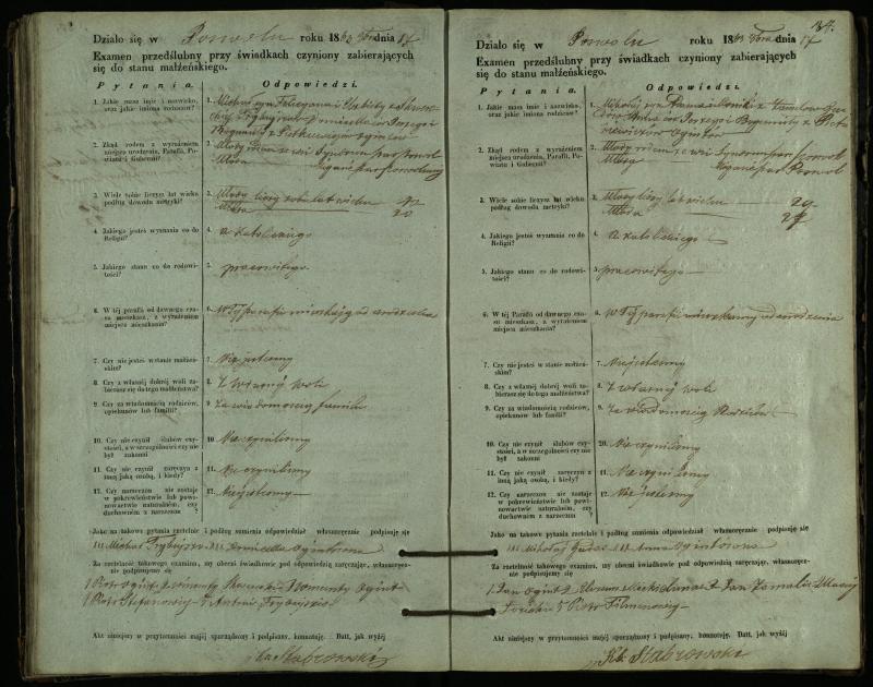 Pasvalio Romos katalikų parapijos bažnyčios 1859–1867 metų priešjungtuvinės apklausos knyga