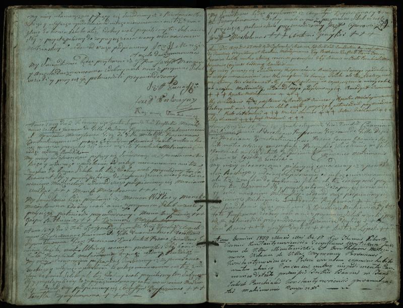Vaškų (Konstantinavo) Romos katalikų parapijos bažnyčios 1804–1809 metų jungtuvių metrikų knyga